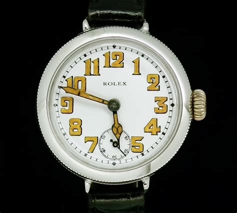 Rolex officers trench watch